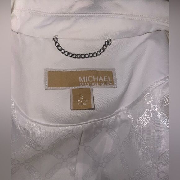 NWOT Michael kors 2 button women's‎ blazer size 2 - Picture 9 of 11